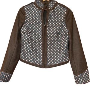 Tory Burch Kendra Winter Moss Jacket Blazer size S